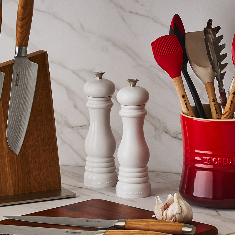 Moulins à sel et à poivre classiques (ensemble de deux)